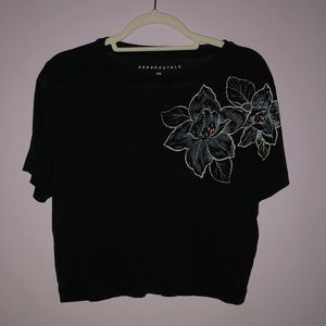 Aeropostale - flowy black shirt